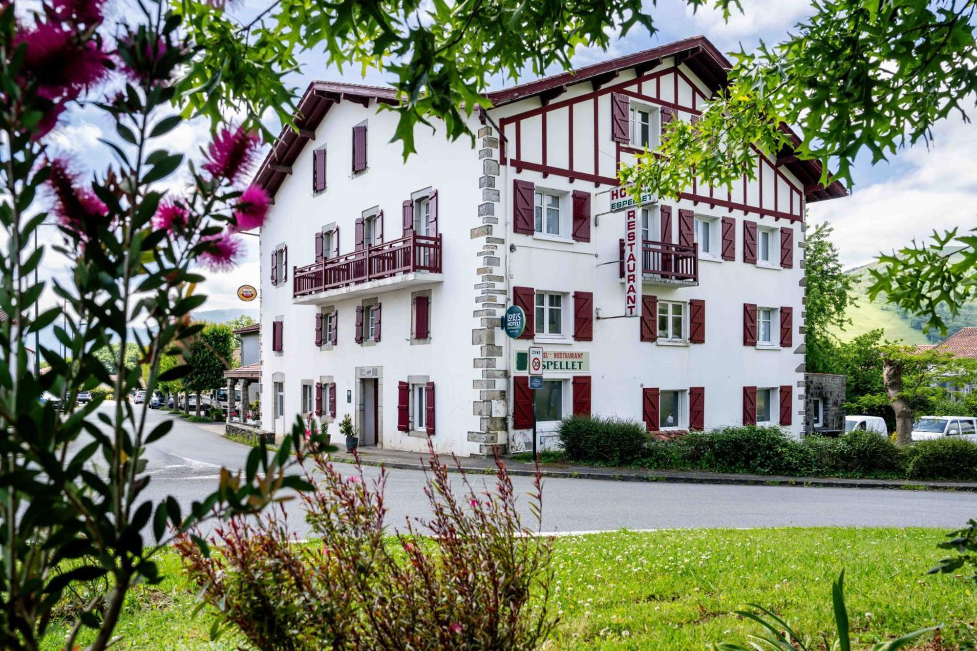 Logis Hotel Restaurant Espelletenia Larceveau-Arros-Cibits Kültér fotó